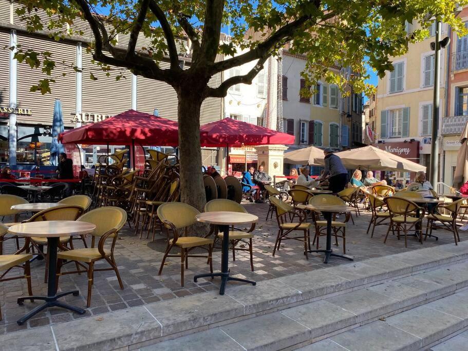 Akropole De Caroline, Central, Lumineux, Calme, Free Parking, Lift, 3 Beds Draguignan Zewnętrze zdjęcie