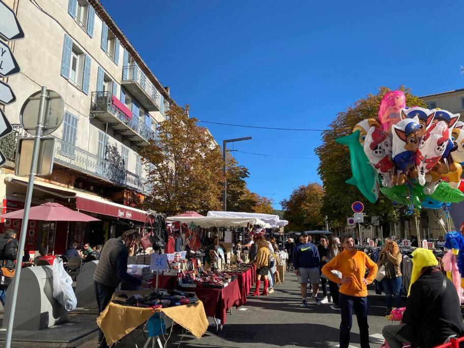 Akropole De Caroline, Central, Lumineux, Calme, Free Parking, Lift, 3 Beds Draguignan Zewnętrze zdjęcie